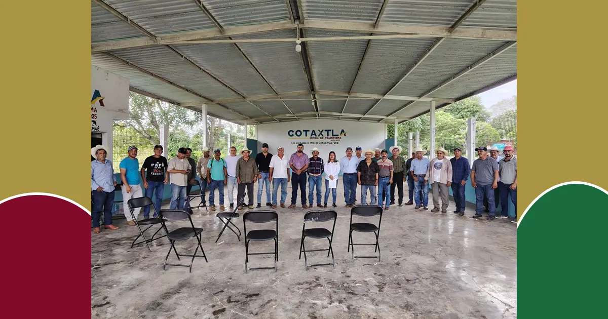 Cotaxtla fortalece el bienestar del ganado